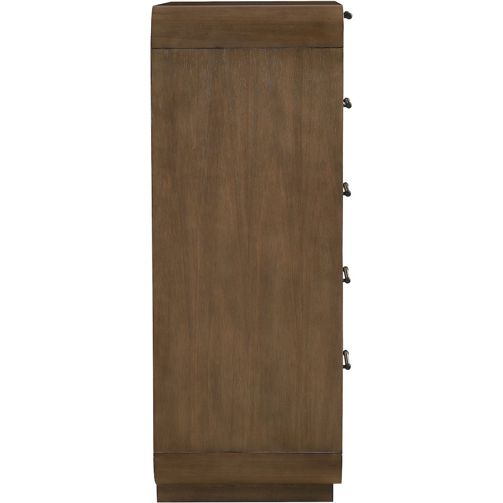 Windsor Brown Solid Wood Chest. Picture 3