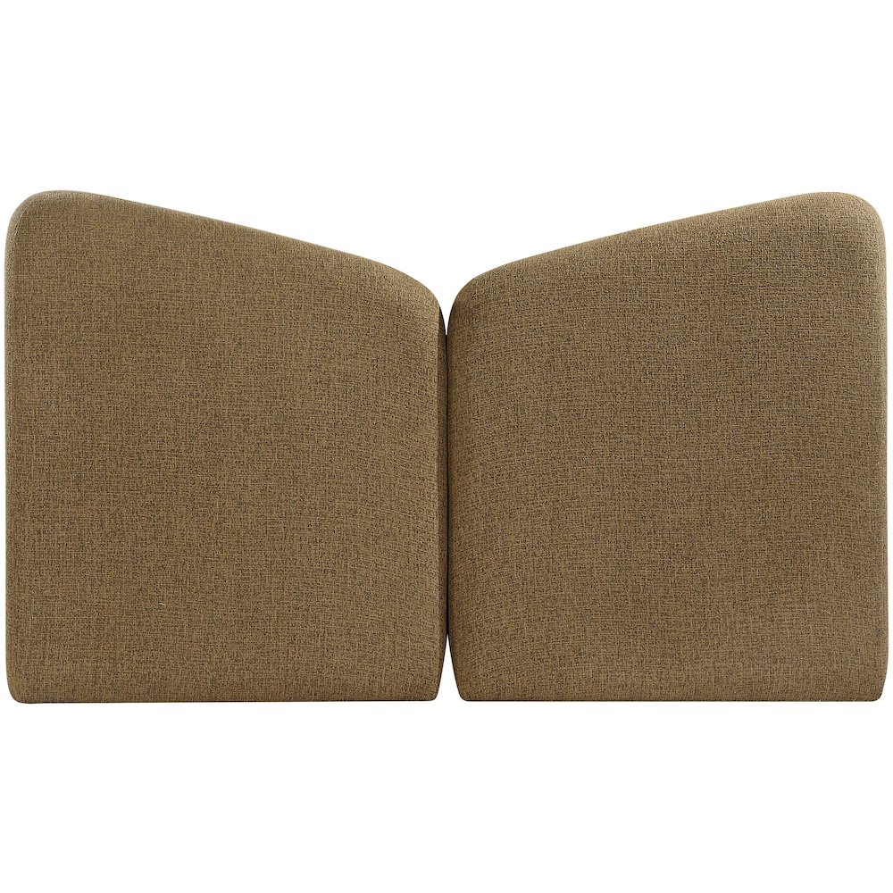 Elowen Brown Chenille Fabric Upholstered King Bed. Picture 8