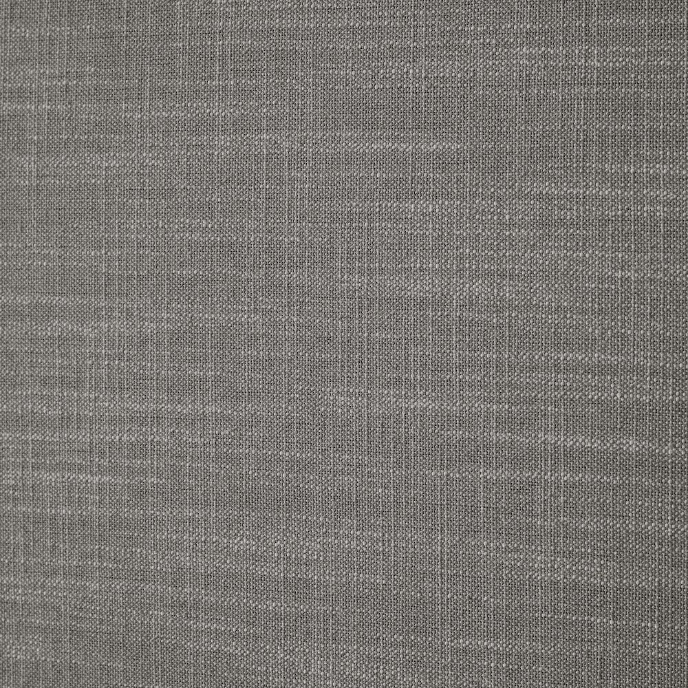 Emerson Grey Linen Textured Fabric Twin Bed. Picture 6