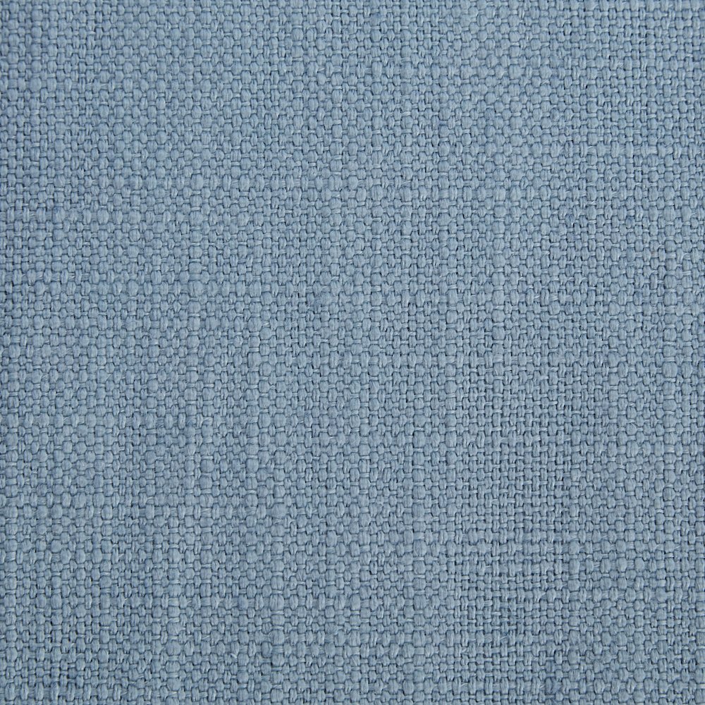 Felix Light Blue Linen Textured Fabric Full Bed. Picture 6