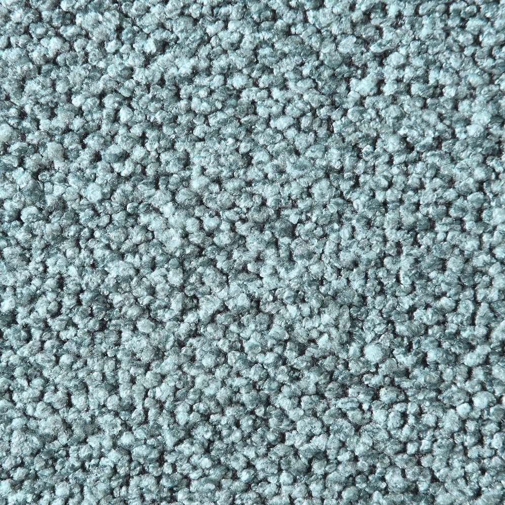Gavin Blue Chenille Fabric Twin Bed. Picture 5