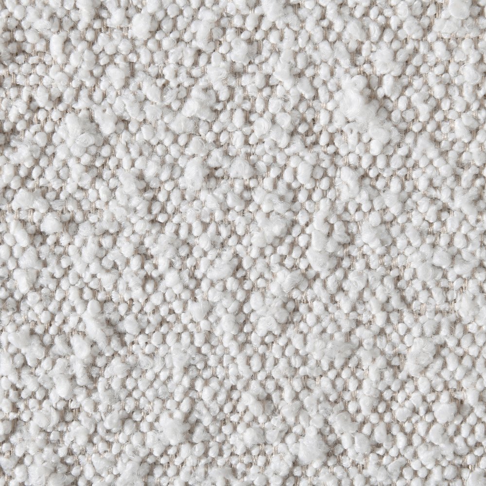 Jardin Cream Boucle Fabric Queen Bed. Picture 5