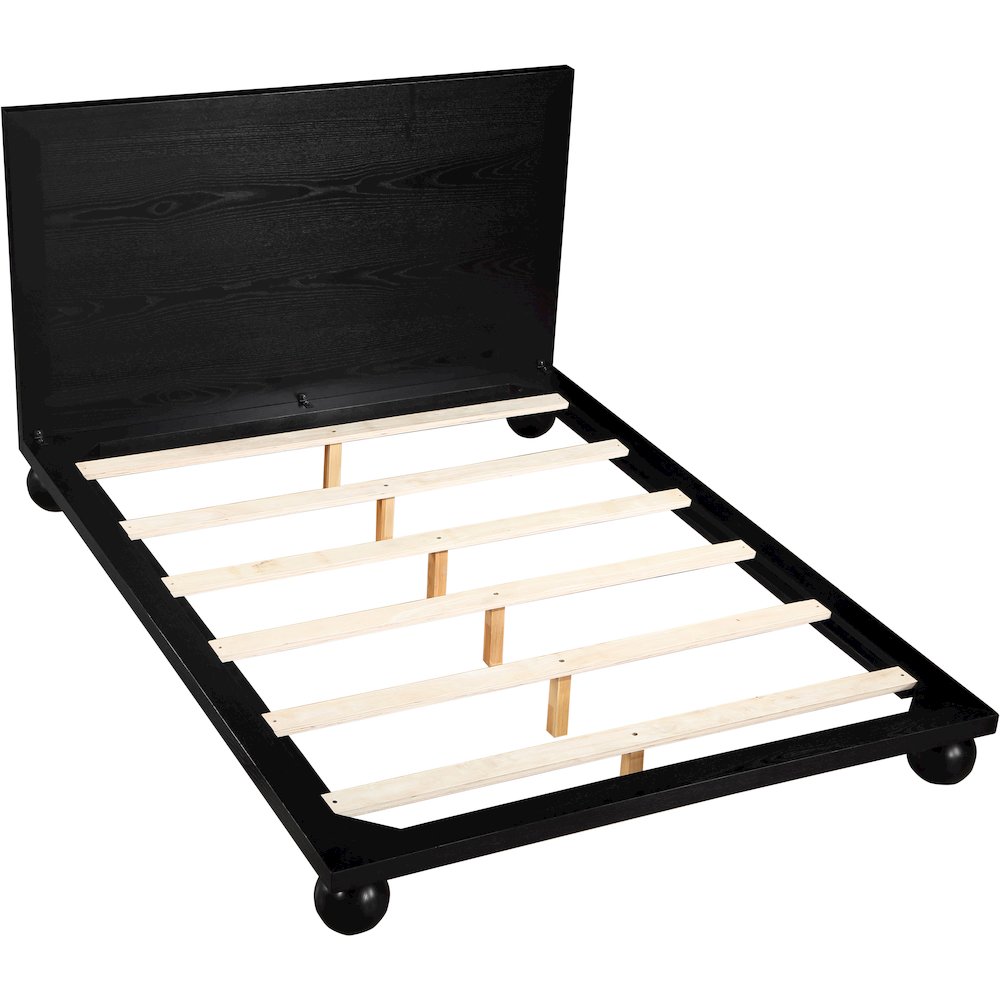 Kent Black King Bed. Picture 6