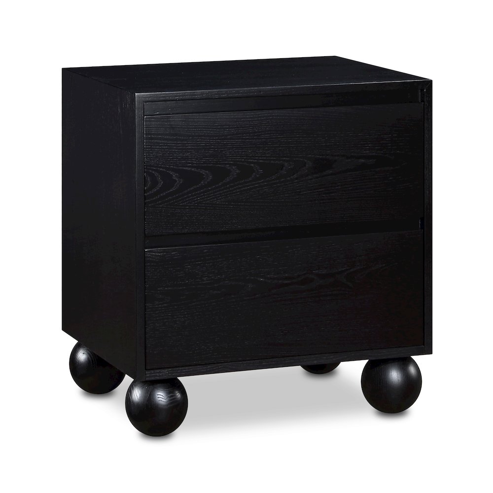 Kent Black Night Stand. Picture 1