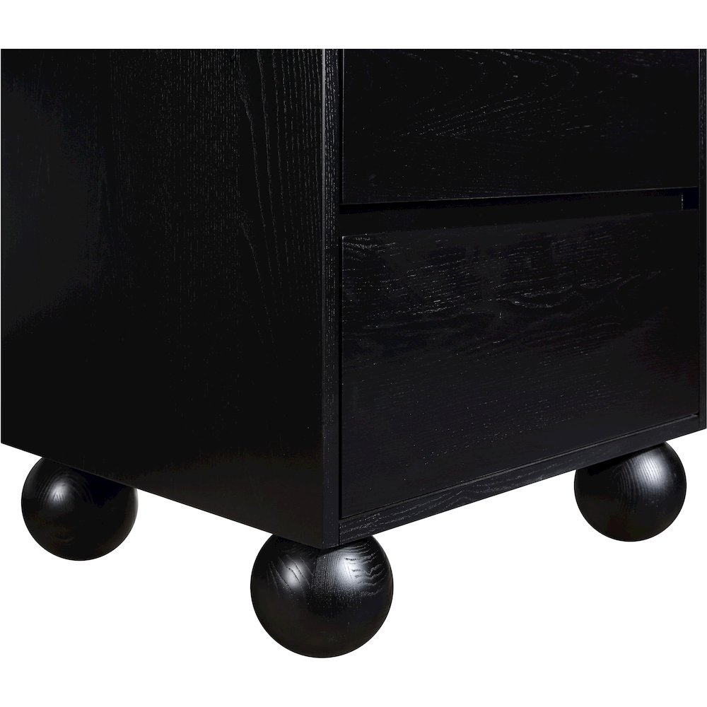 Kent Black Night Stand. Picture 7