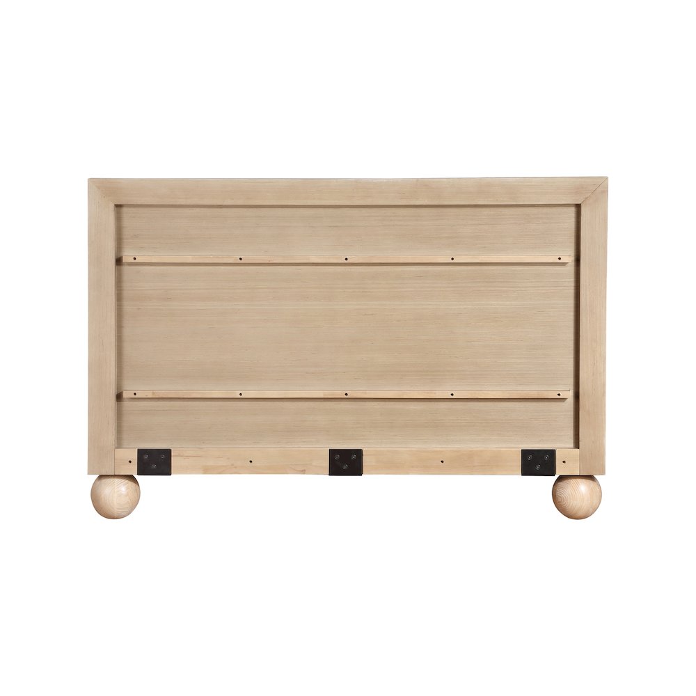 Kent Natural Queen Bed. Picture 4