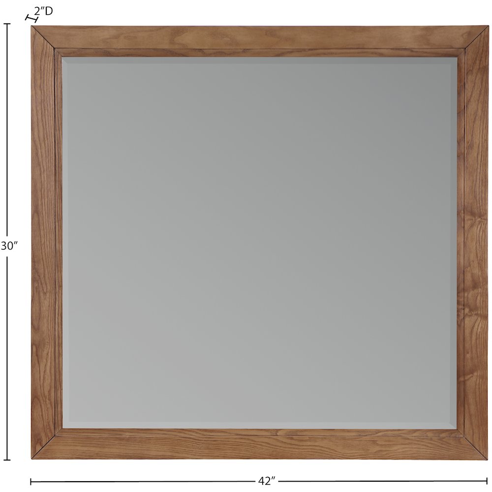 Kent Walnut Mirror. Picture 5