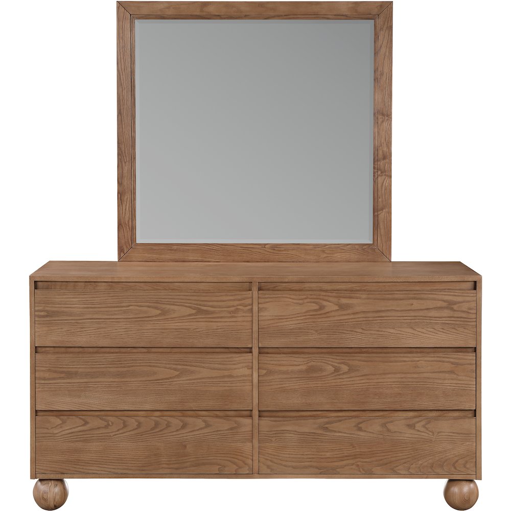 Kent Walnut Mirror. Picture 4