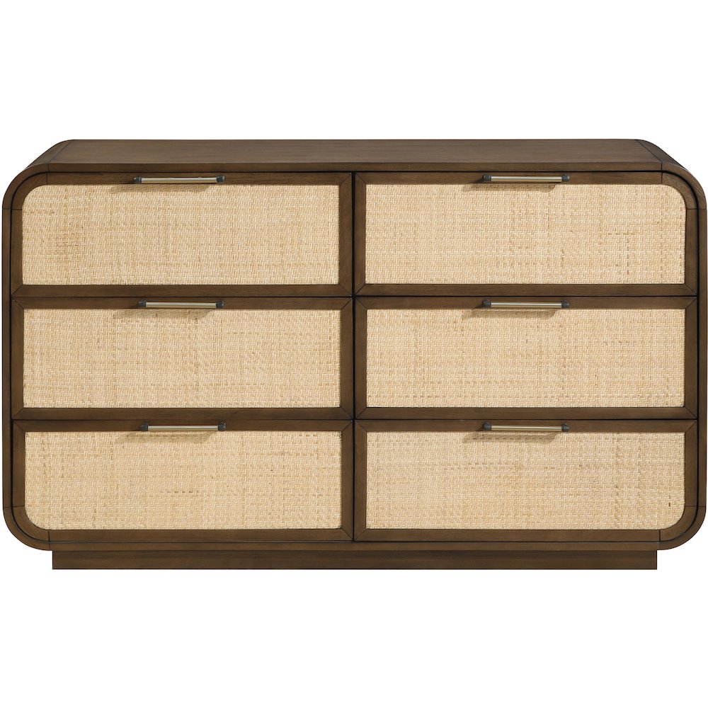 Windsor Brown Solid Wood Dresser. Picture 8