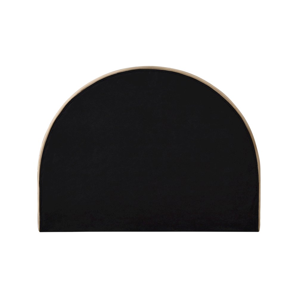 Madrid Beige Velvet Full Bed. Picture 4