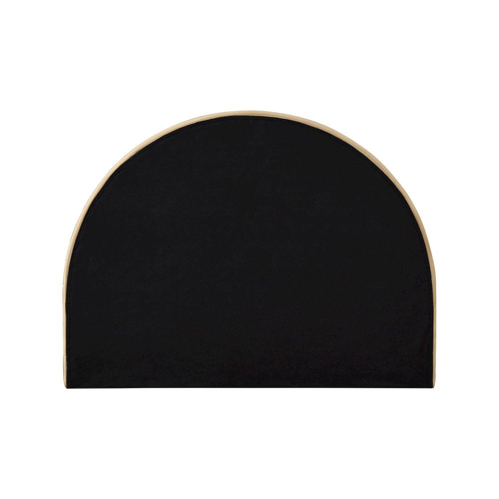 Madrid Camel Velvet King Bed. Picture 4
