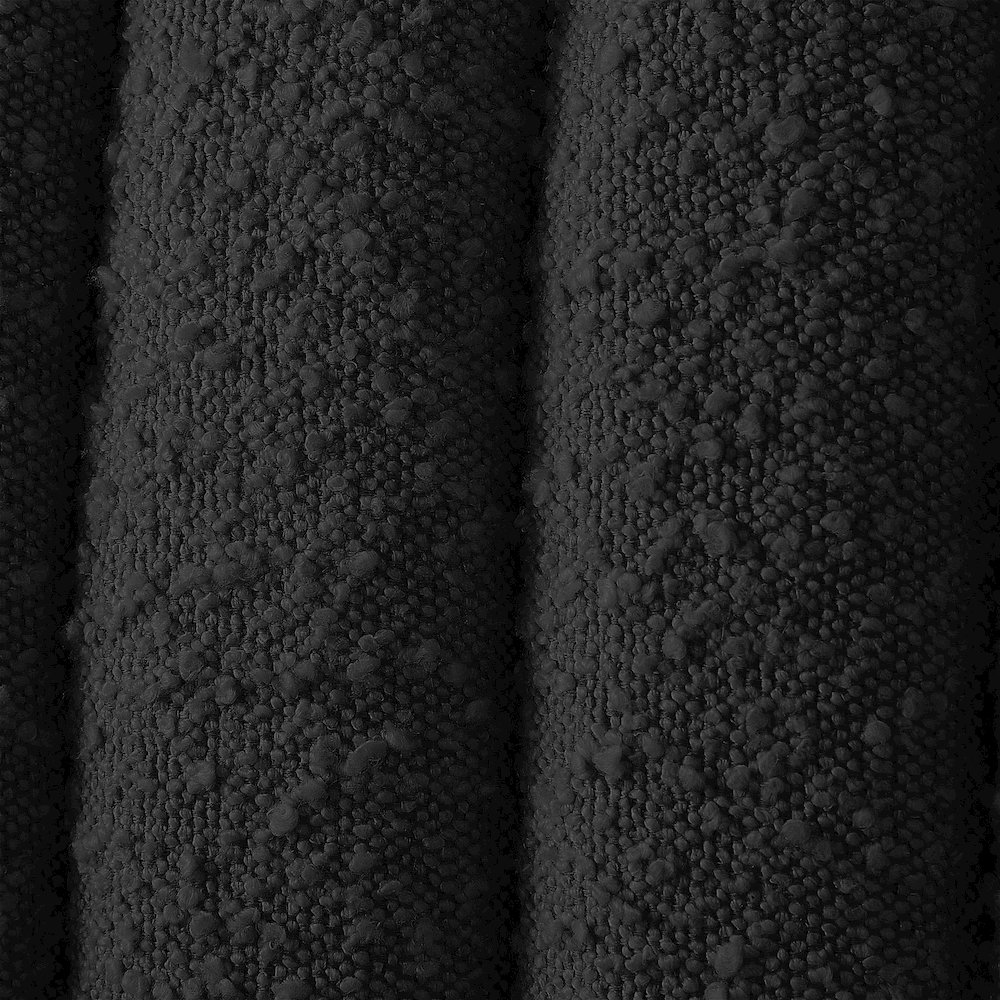 Nash Black Boucle Fabric King Bed. Picture 6