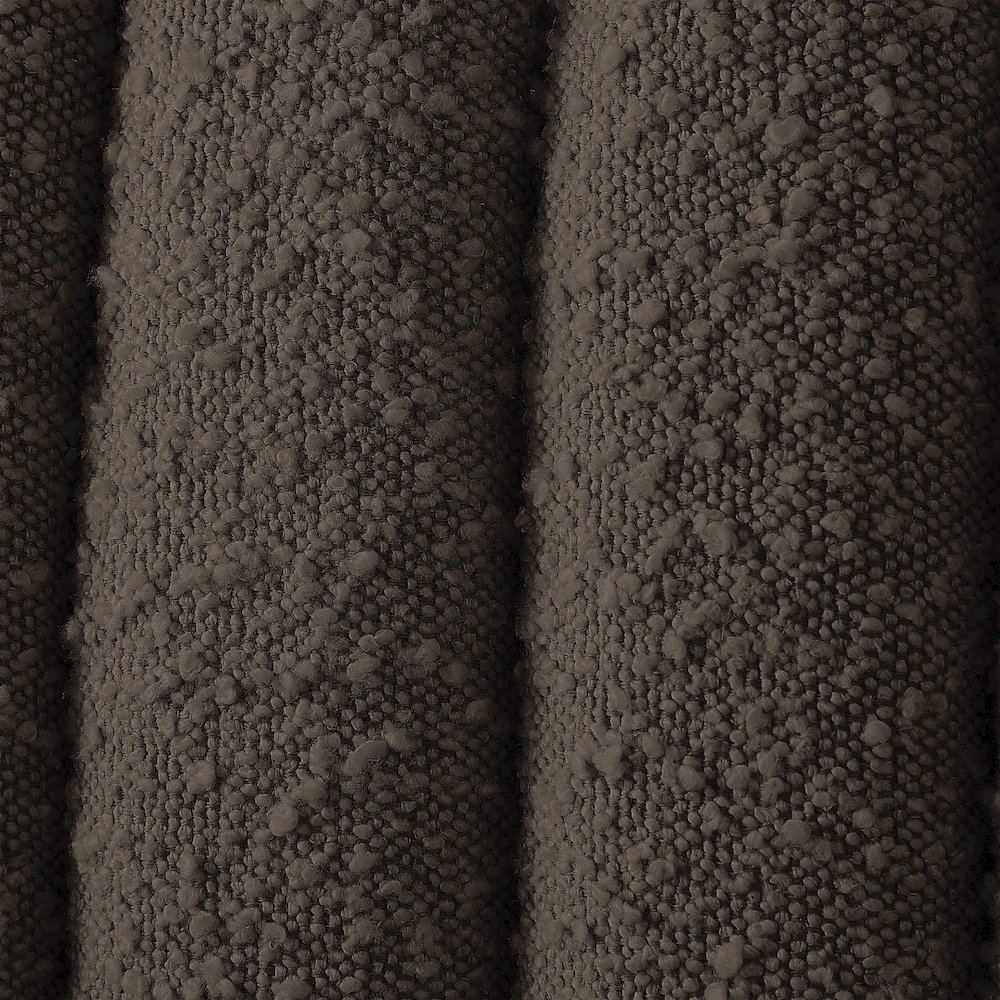Nash Brown Boucle Fabric King Bed. Picture 6