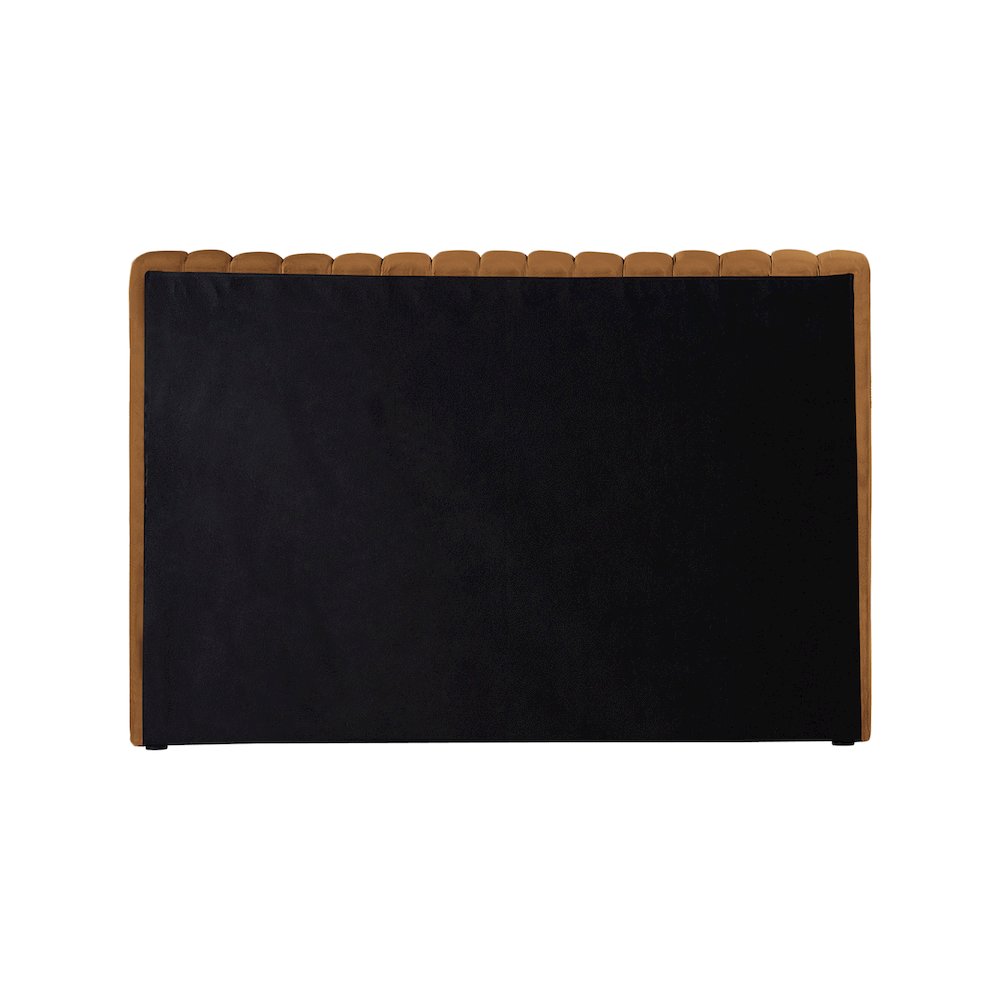Nico Saddle Velvet Twin Bed. Picture 5