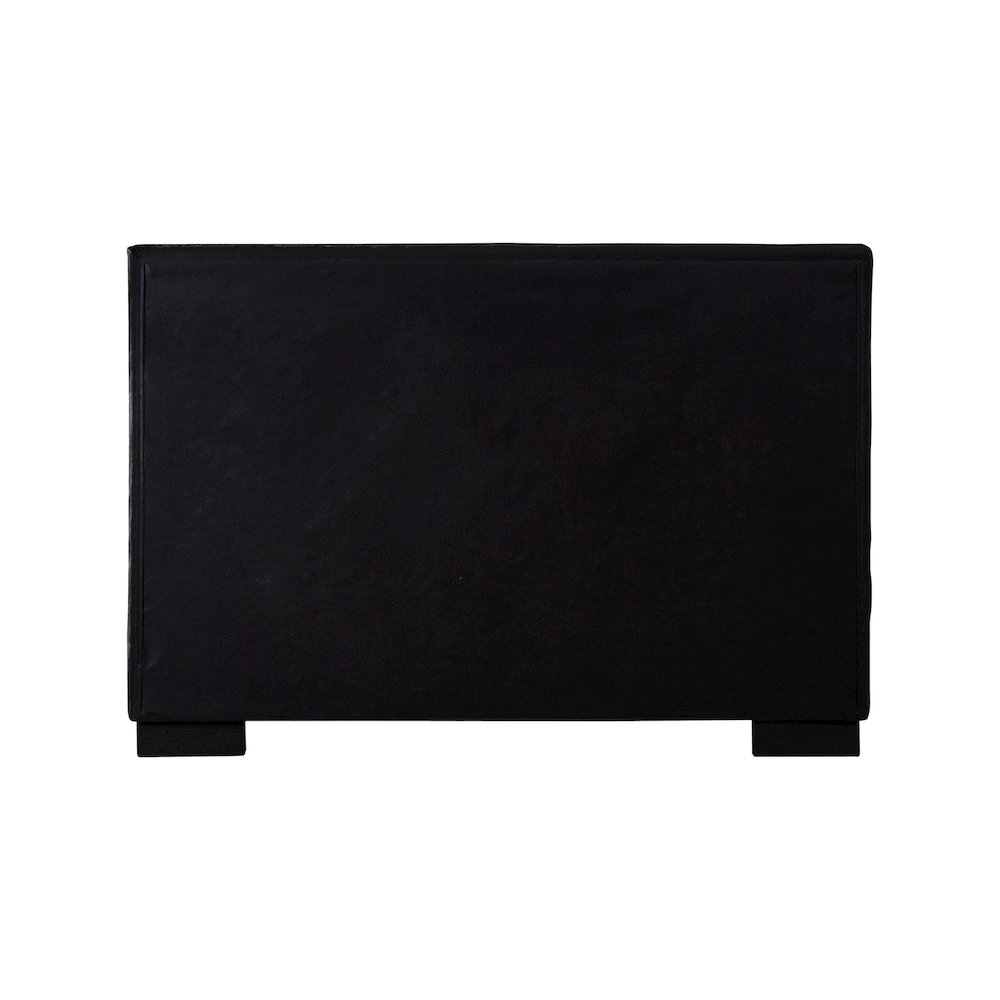 Paxton Black Chenille Fabric King Bed. Picture 5