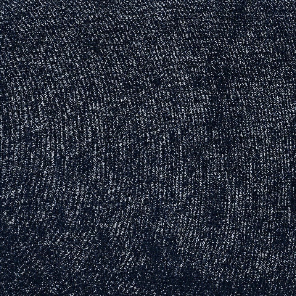 Paxton Navy Chenille Fabric Queen Bed. Picture 6