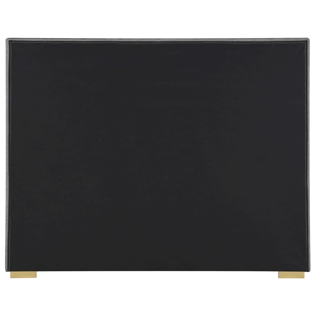 Pierce Grey Linen Textured Fabric King Bed. Picture 10