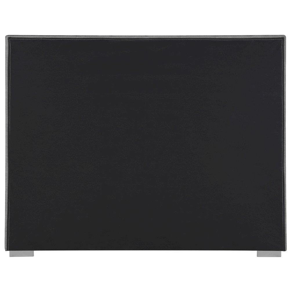 Pierce Grey Linen Textured Fabric King Bed. Picture 11