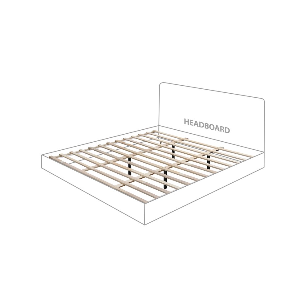 Rainbow Grey Velvet King Bed. Picture 7