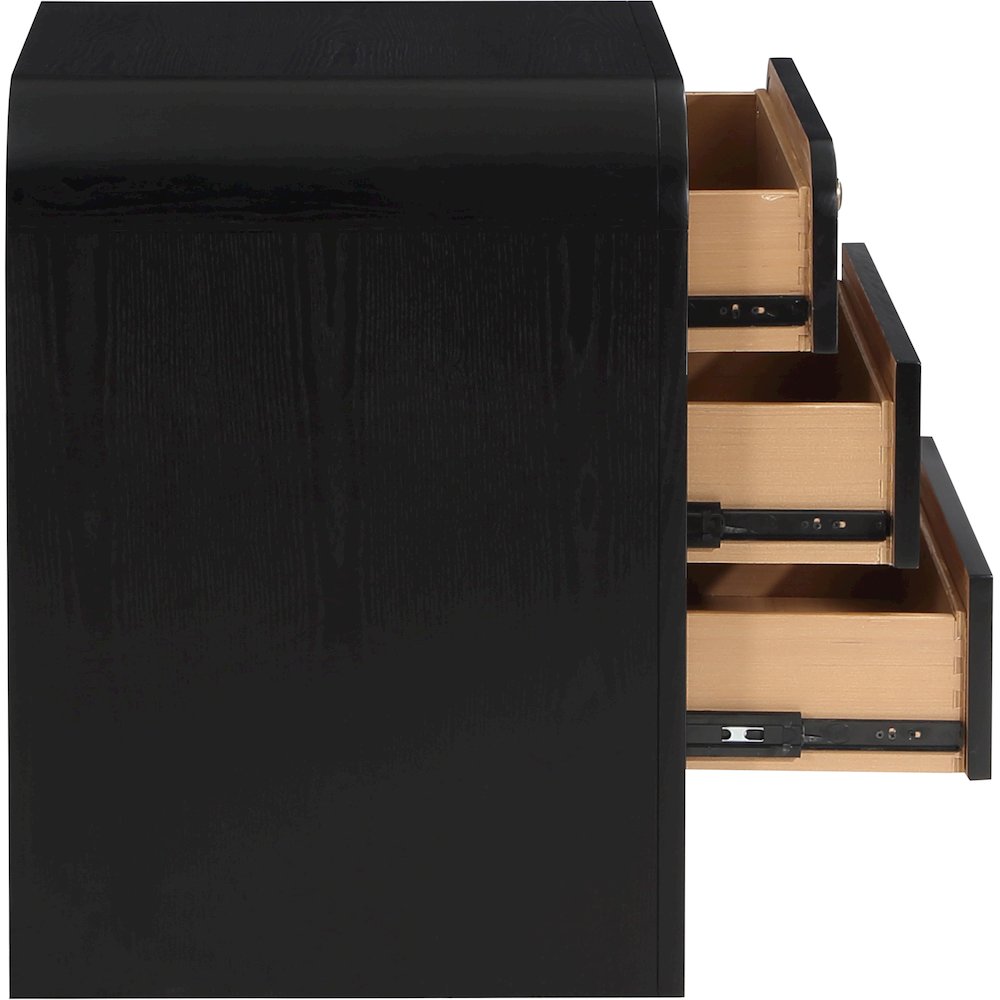 Siena Black Dresser. Picture 5