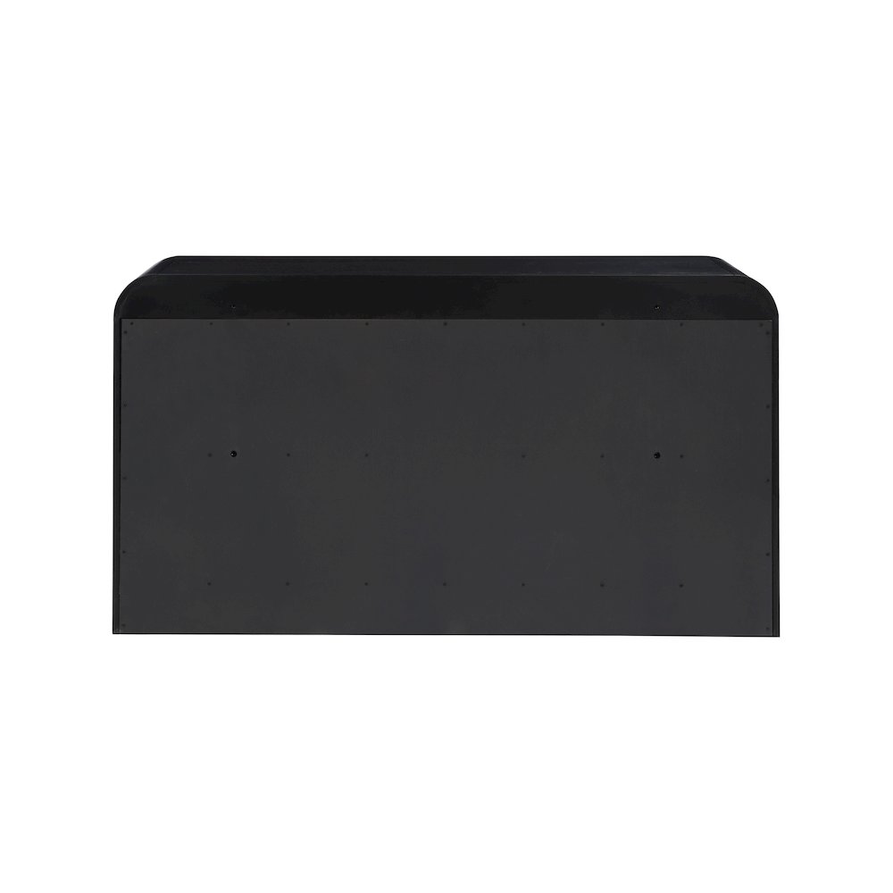 Siena Black Dresser. Picture 7