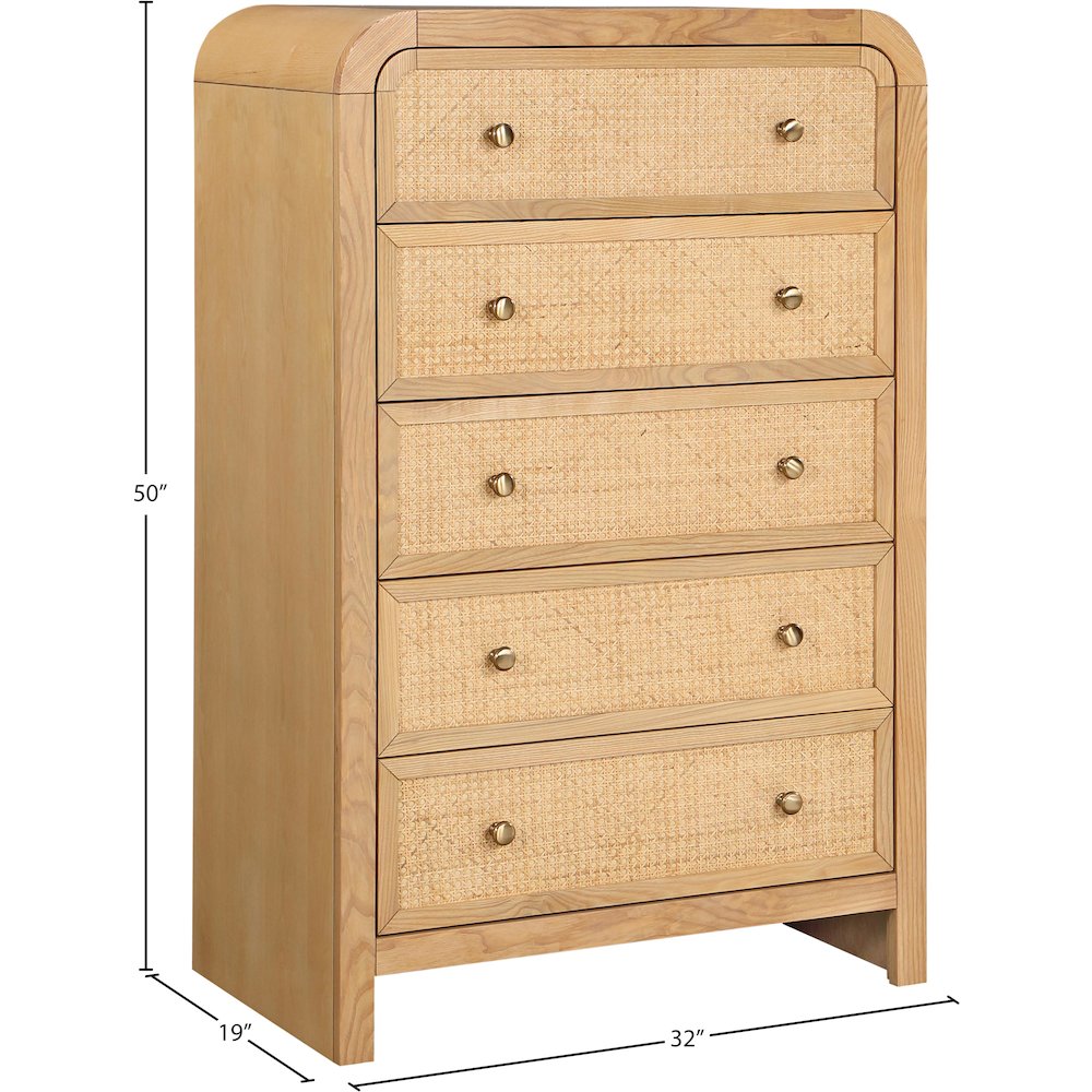 Siena Natural Chest. Picture 8