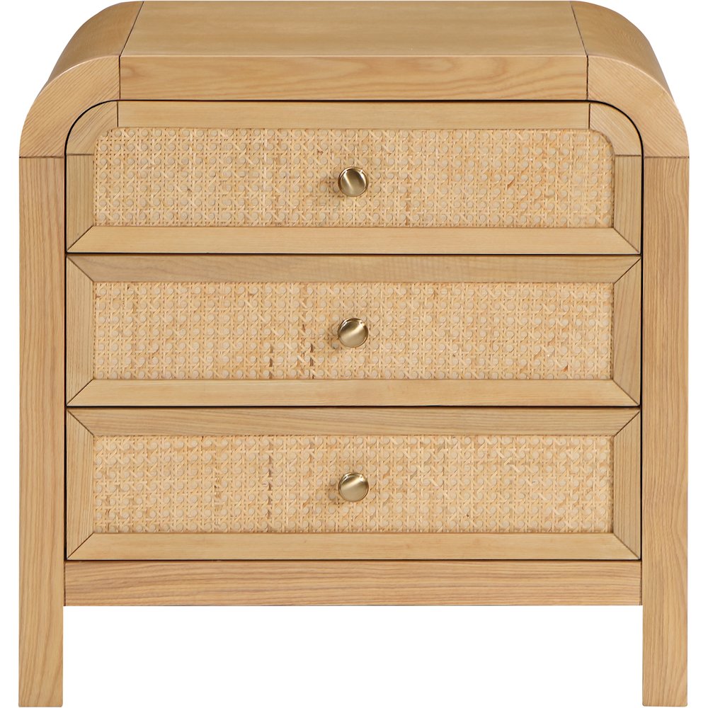 Siena Natural Night Stand. Picture 2