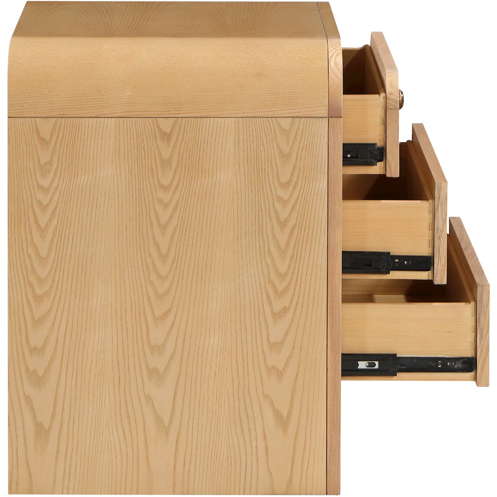 Siena Natural Night Stand. Picture 3