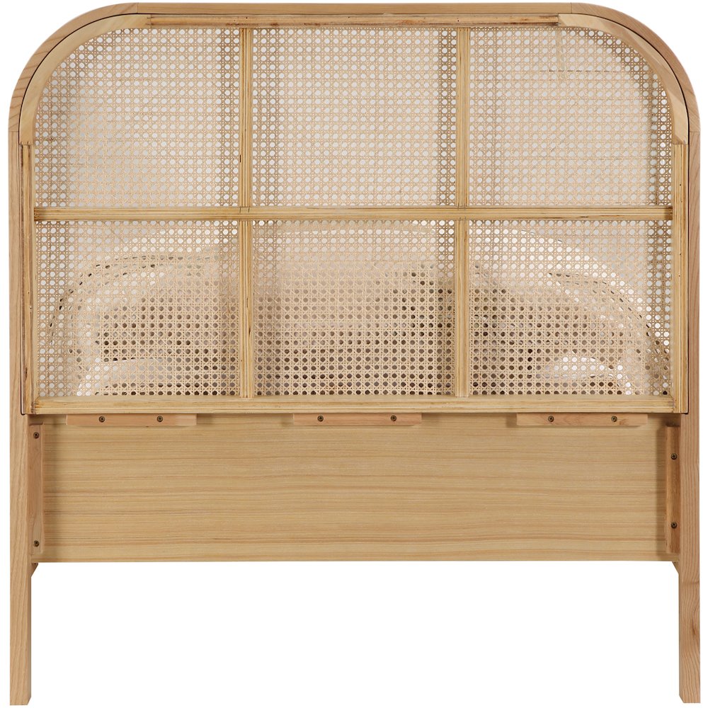 Siena Natural Ash Wood Twin Bed. Picture 4