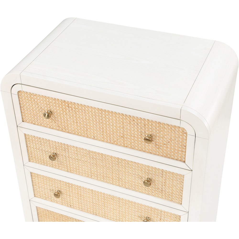 Siena White Chest. Picture 6