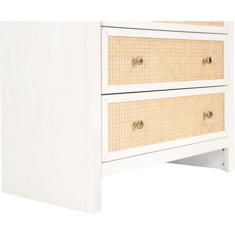 Siena White Chest. Picture 7