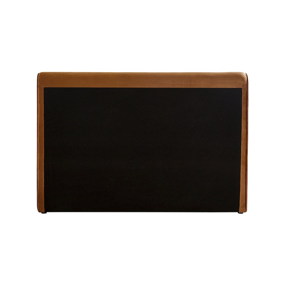Sloan Saddle Velvet King Bed. Picture 5