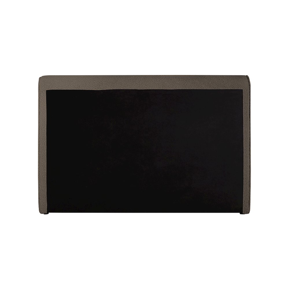 Stylus Brown Boucle Fabric King Bed. Picture 5