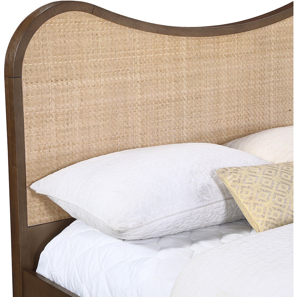 Windsor Brown Solid Wood Full Bed (3 Boxes). Picture 6