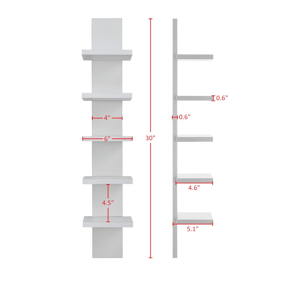 Utility Column Spine Wall Shelves. Picture 2