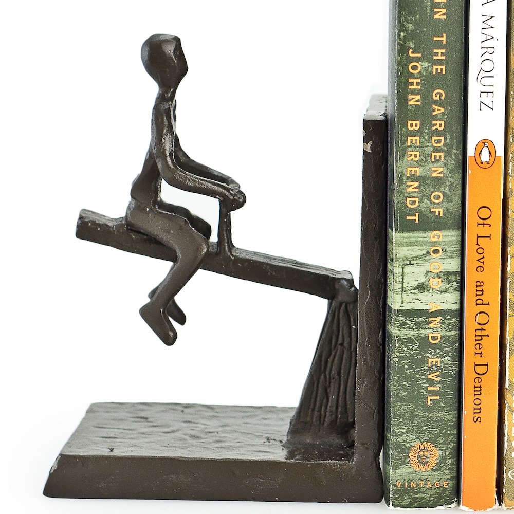 See-Saw Metal Bookend Set. Picture 3