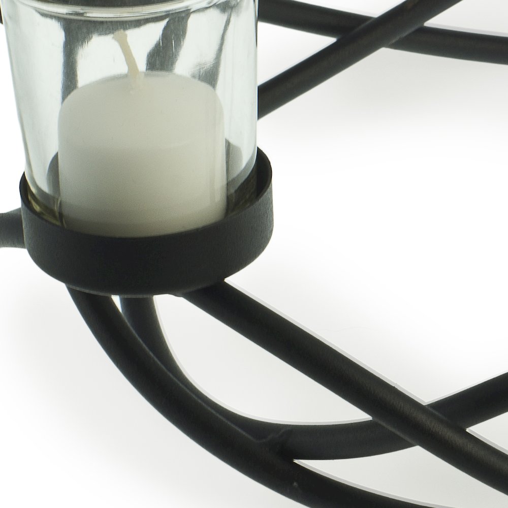 Round Waves Candleholder. Picture 5
