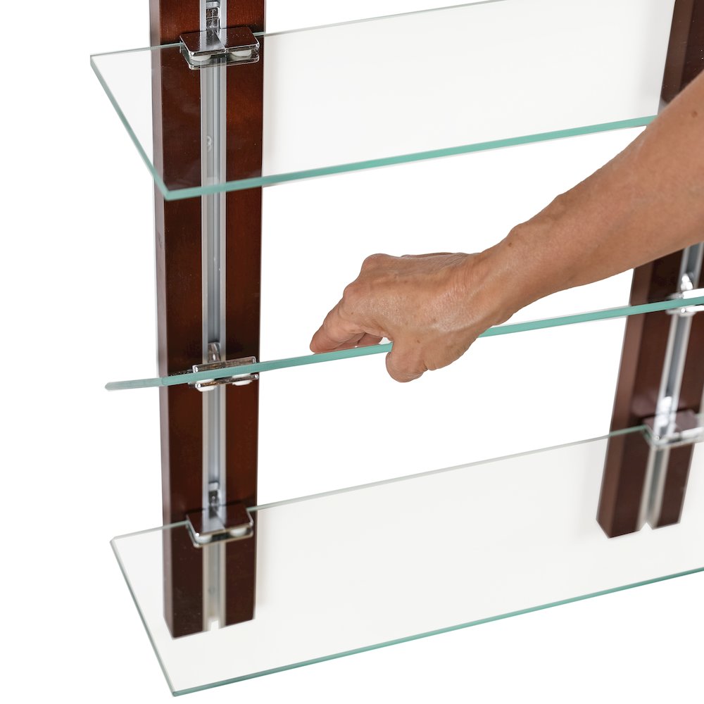 Old Bavaria Three Tier Adjustable Shelves on Wooden Bars. Picture 7