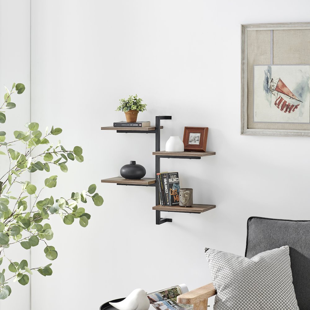 Siena Vertical Shelf Unit. Picture 3