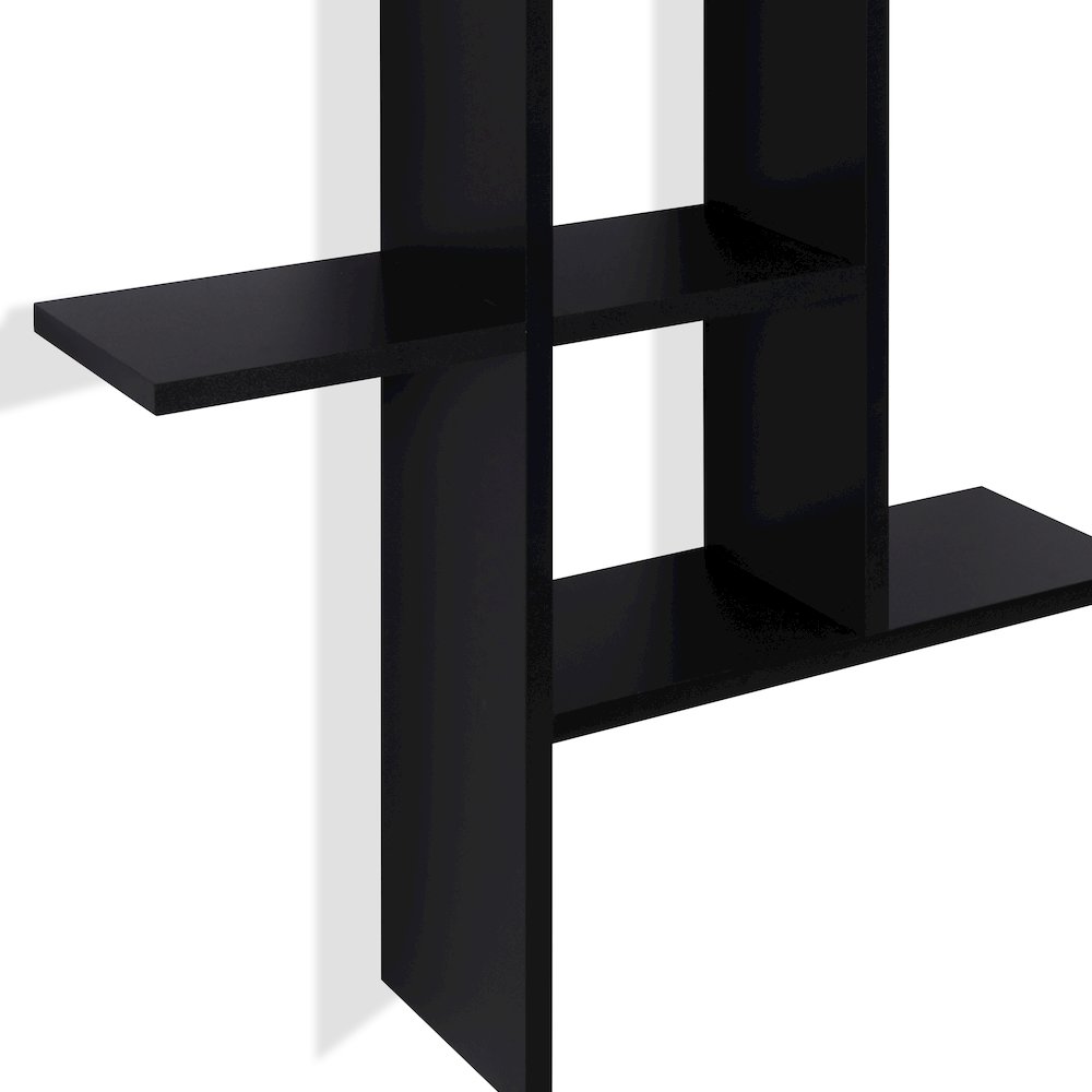Cantilever Wall Shelf - Black. Picture 5