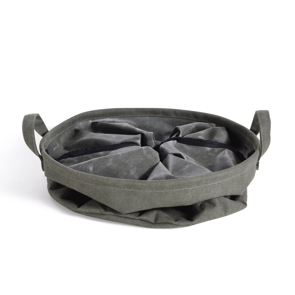 Army Canvas Laundry Bucket. Picture 4