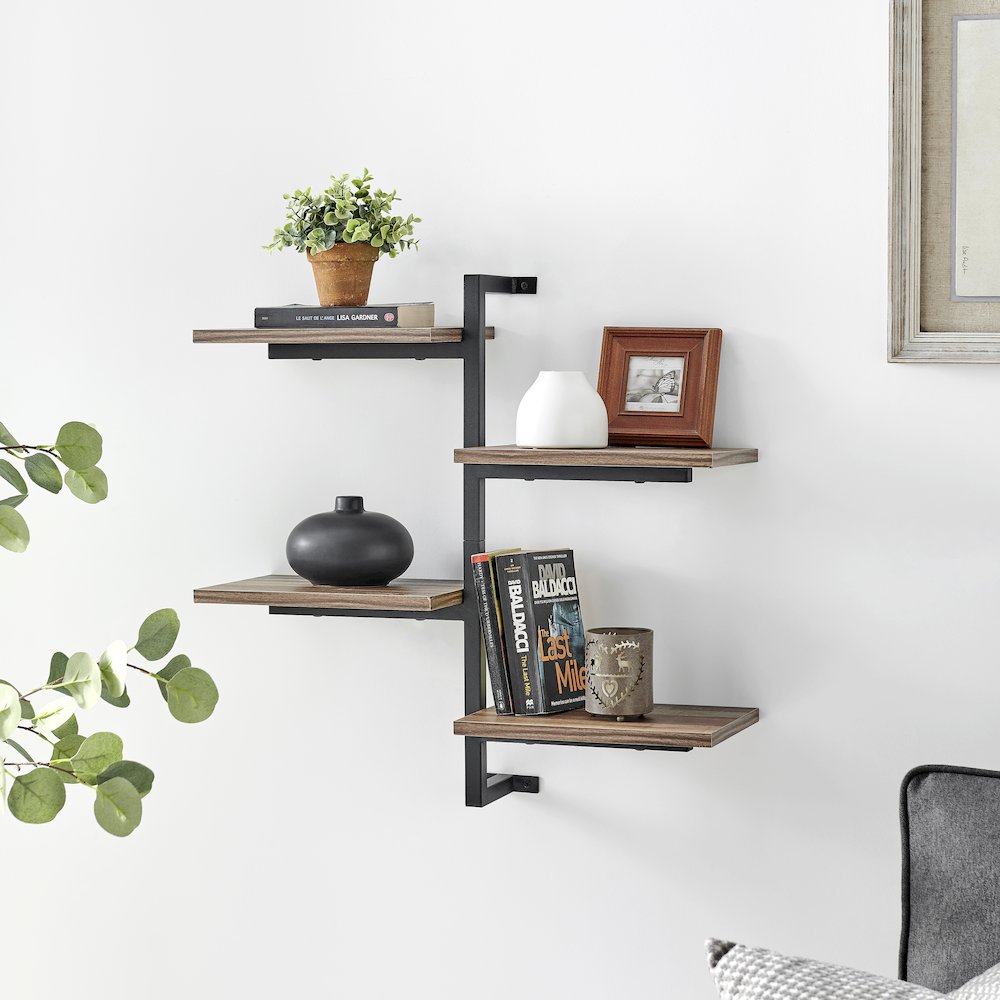 Siena Vertical Shelf Unit. Picture 2