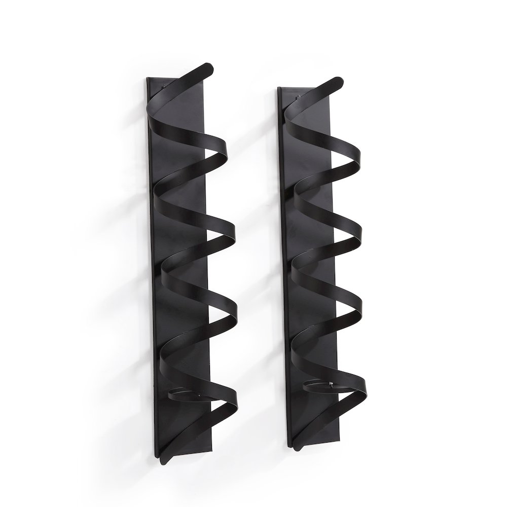 Set of 2 Wrap Around Metal Candle Sconces. Picture 3