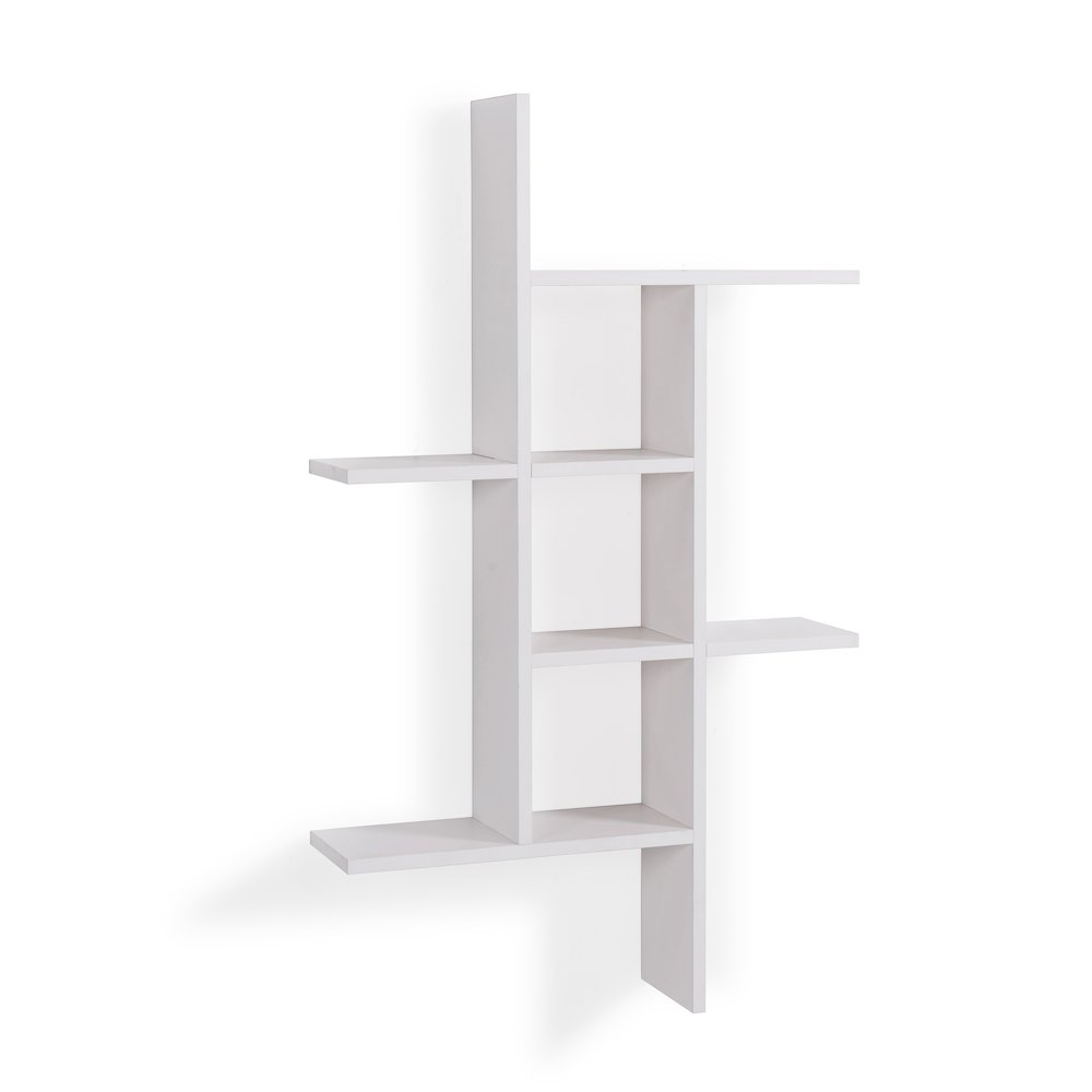 Cantilever Wall Shelf - White. Picture 4