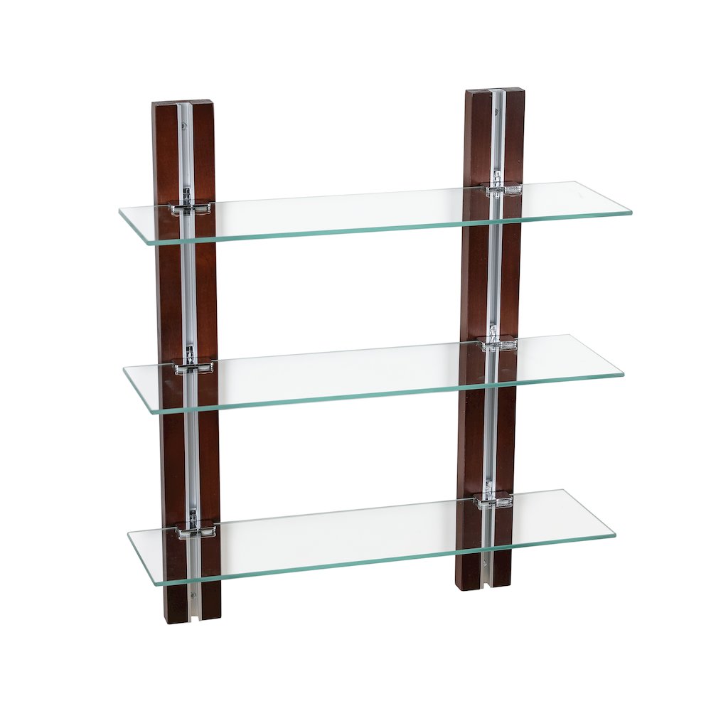 Old Bavaria Three Tier Adjustable Shelves on Wooden Bars. Picture 1