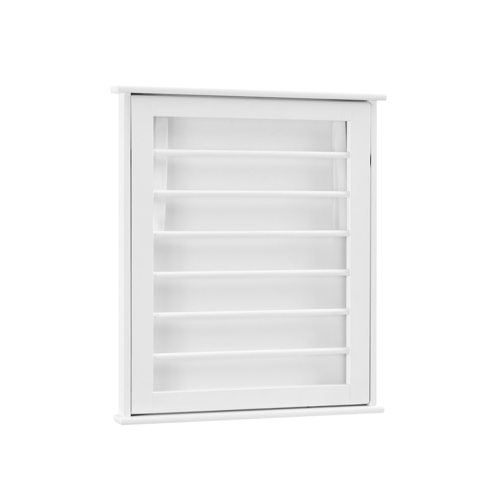 Folding Wall Mounted Drying Rack - White. Picture 5