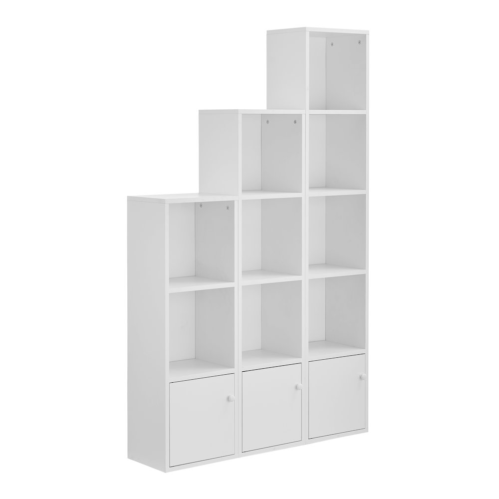 Marcel Cubes Modular Storage Cubby Cabinet Shelf Units (Set of 3) - White. Picture 10