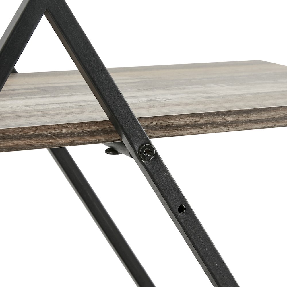 Antigua Crossed Double Diamond Shelf Unit. Picture 6