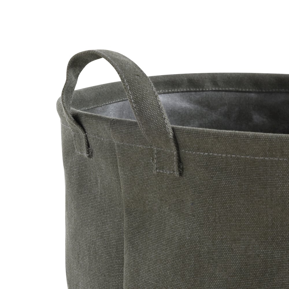Army Canvas Laundry Bucket. Picture 5