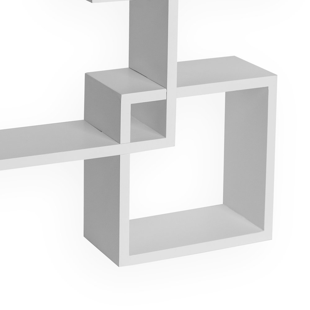 Intersecting Cube Shelves - White. Picture 7